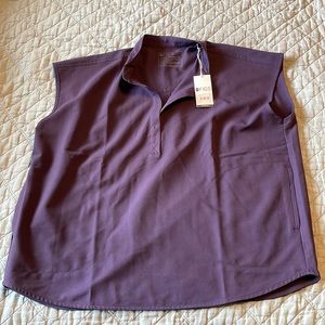 NWT Figs Rafaela scrub top, XL, Purple Shadow (Limited Edition color)